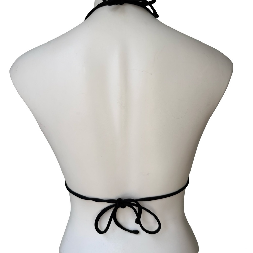 Ralph Lauren Ruffled Halter Triangle String Bikin… - image 2